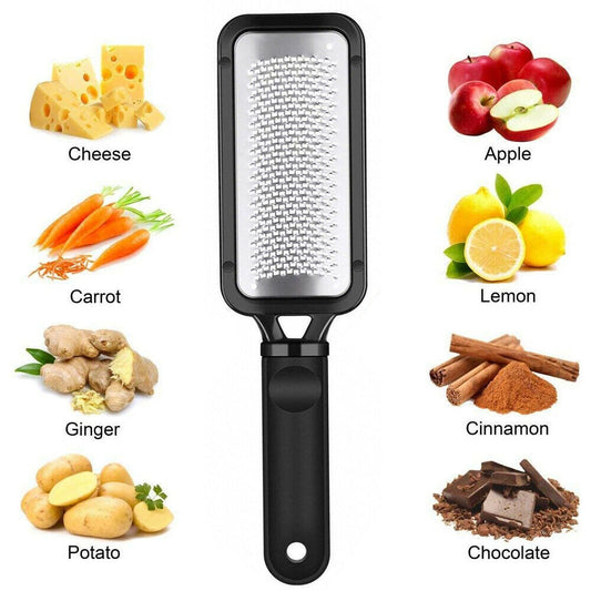 Handheld Cheese Grater Lemon Zester Ginger Fine Shredder Scraper Rasp File Tool - Premium Kitchen Tools from CJ's Dropshipping - Just $15.99! Shop now at Home Accents and Decor